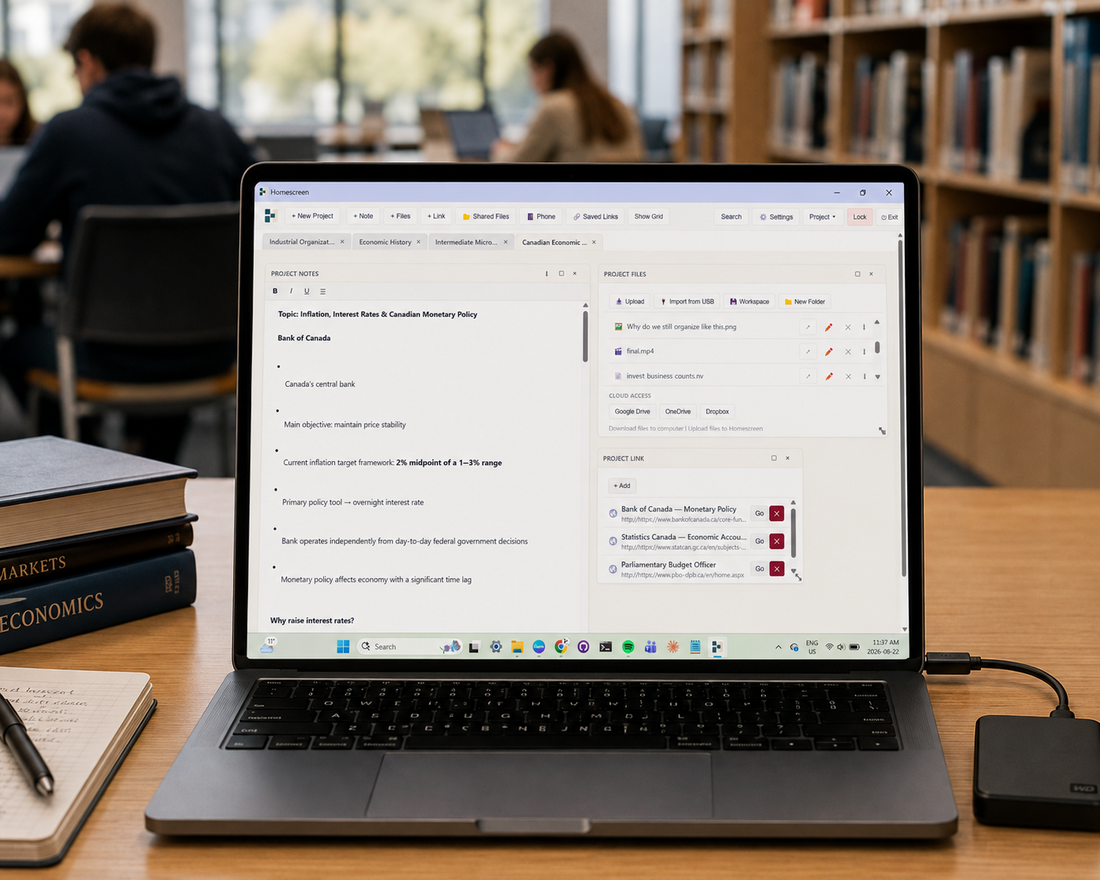How to Organize Your College Classes and Projects